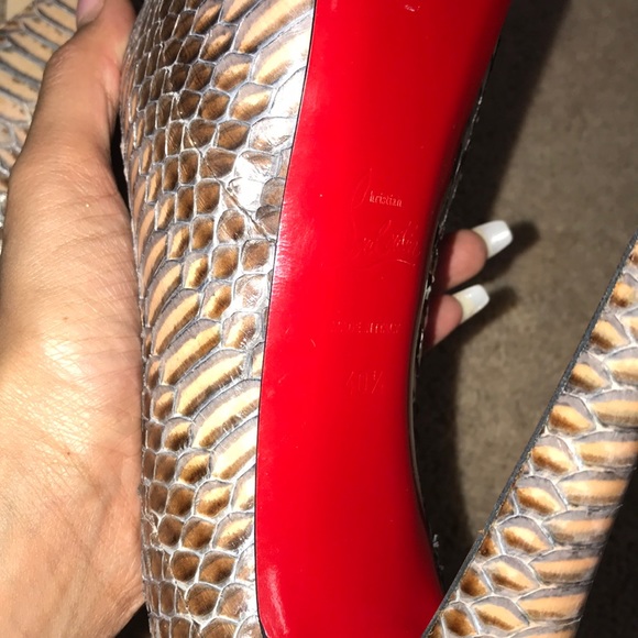 Authentic Christian Louboutin Daffodile